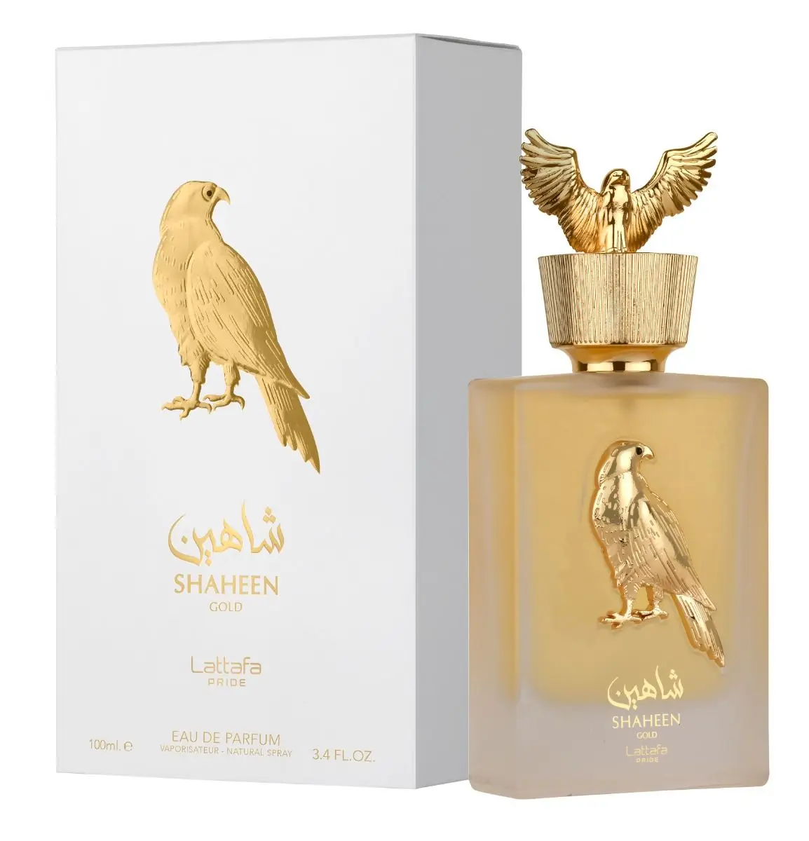 Lattafa Pride Shaheen Gold Eau de Perfume 100ml dubai perfumes lattafa perfumes dubai arabic scents