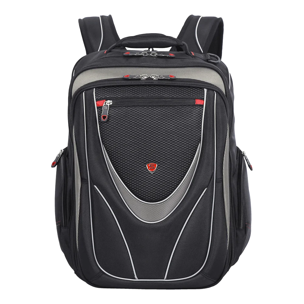 Top Selling Unisex Leather PC Laptop Backpack Waterproof Shockproof with USB Charging Feature OEM/ODM Zipper Closure Vietnam