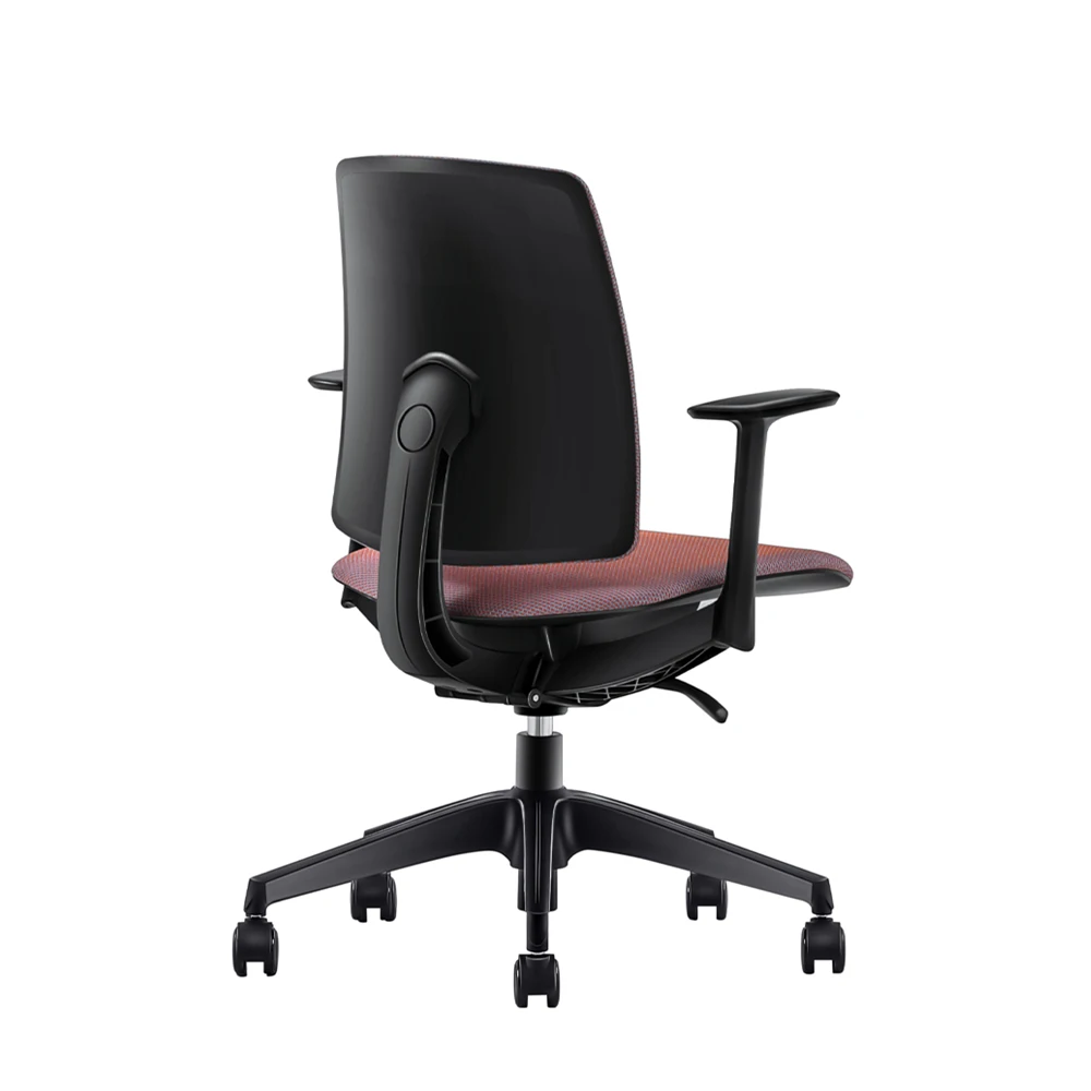 OMNI BIFMA Certified Nylon Casters Swivel Chair with 3D Knitted Mesh for Office and Home Office