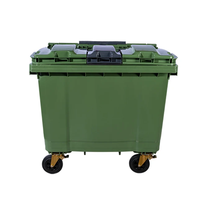 KEITI Ottokorea 660 L Automatic Loading Collection Container With Practicality Various Types Of Wheelie Plastic Waste Bin