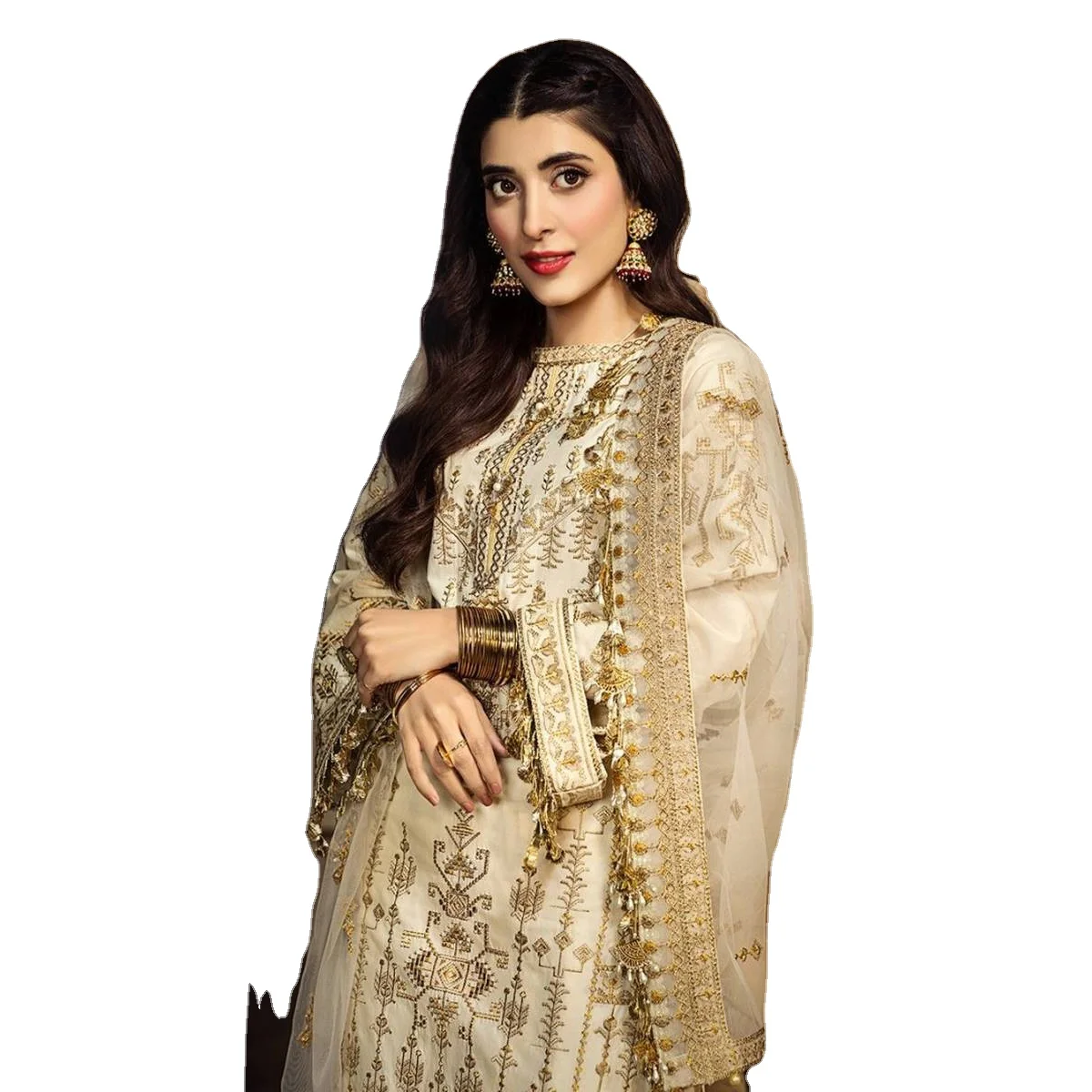 Wholesale Premium Quality 2022 Latest Pakistani wedding party wear embroidered customized color size best stitching Quality