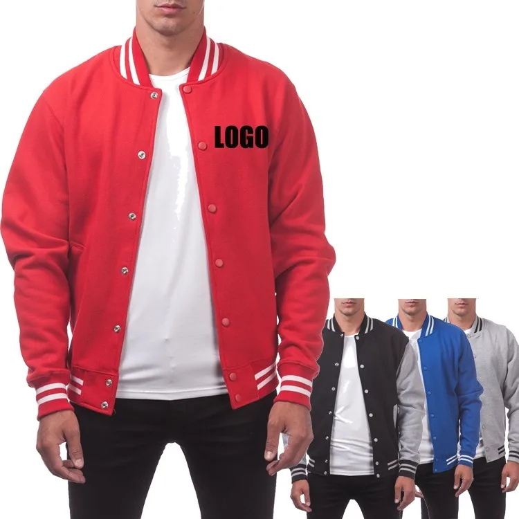 White Real Sheep Leather Wool Jacket Light Green School Jackets Men Varsity Jackets