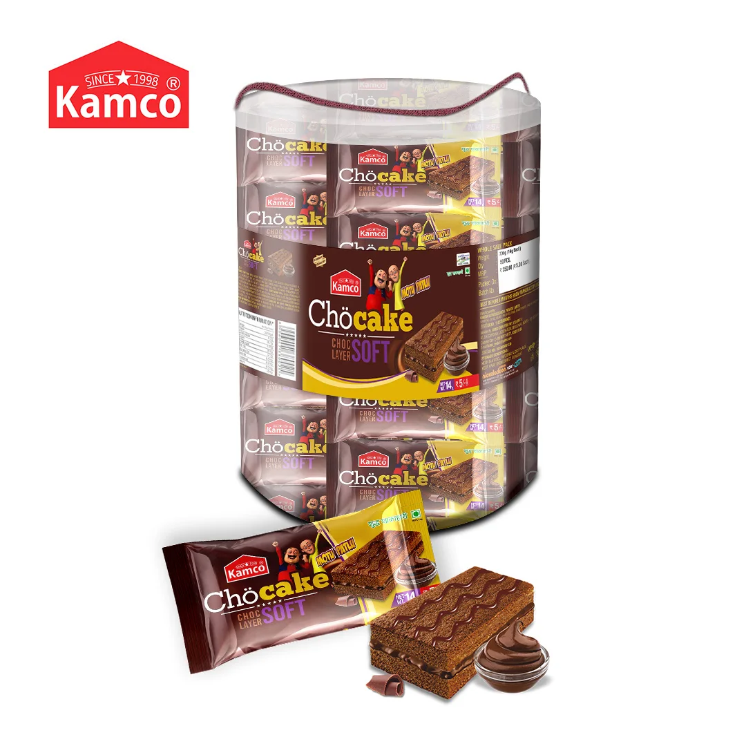 Шоколадный слой шоколадного торта Chocake экспортного качества