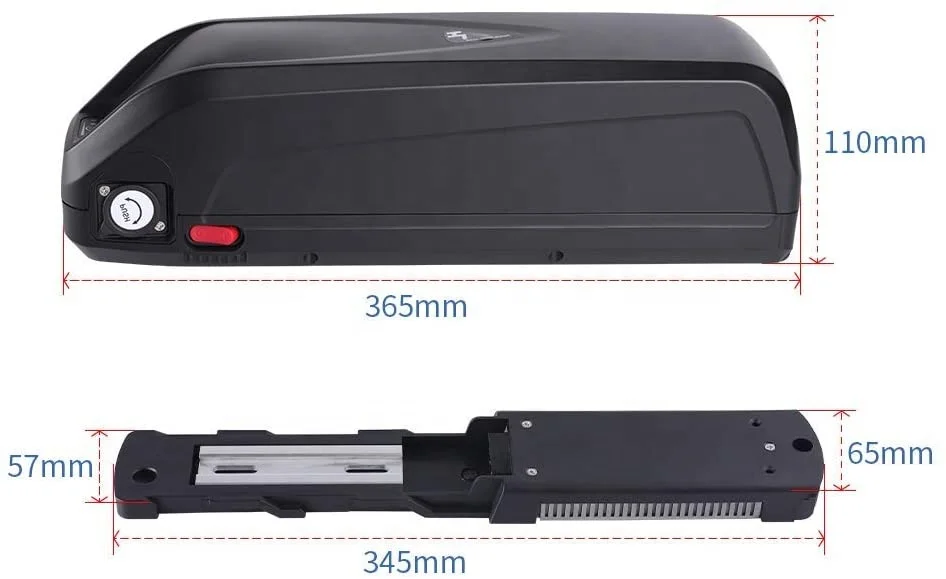 Hailong 18650 Battery 36v 48v 52v 13ah 16ah 20ah Battery Conversion Kit Ebike Battery