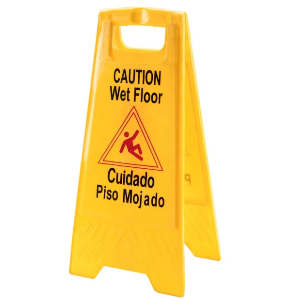 Wet Floor Foldable A Frame Sign Caution Board Plastic Warning sign board