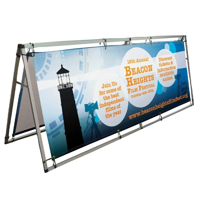 Advertising Promotional Flag Banner Sublimation Custom Outdoor Hanging Sport Event Advertising Banners
