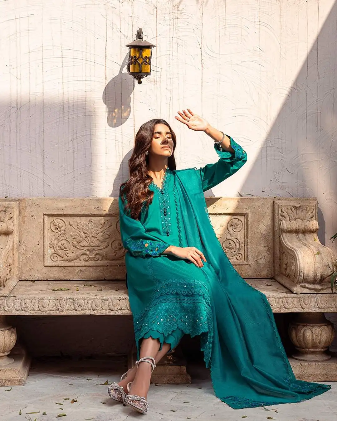 India & Pakistan Clothing saree panjabi ethnic hot selling 2022 model lawn suit very beautiful bright good looking lengha  134