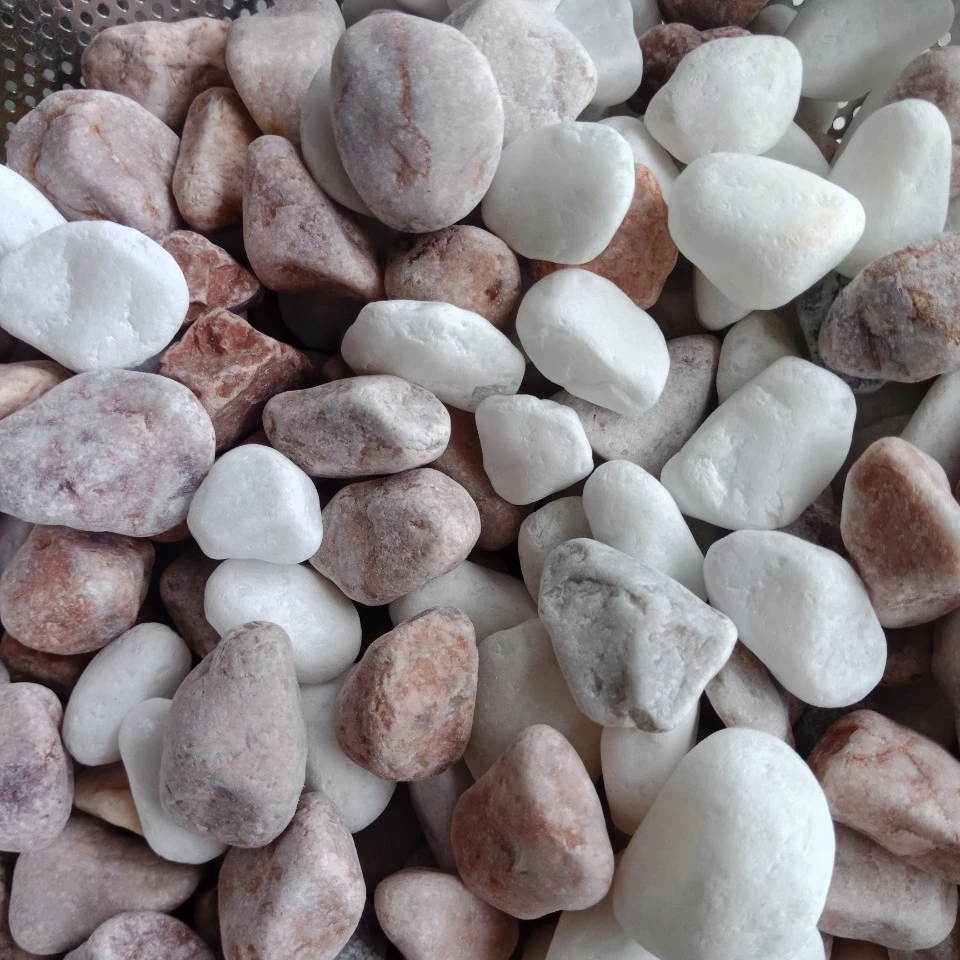 High-quality mixed colors pebbles for garden river stone pebbles landscape garden stone