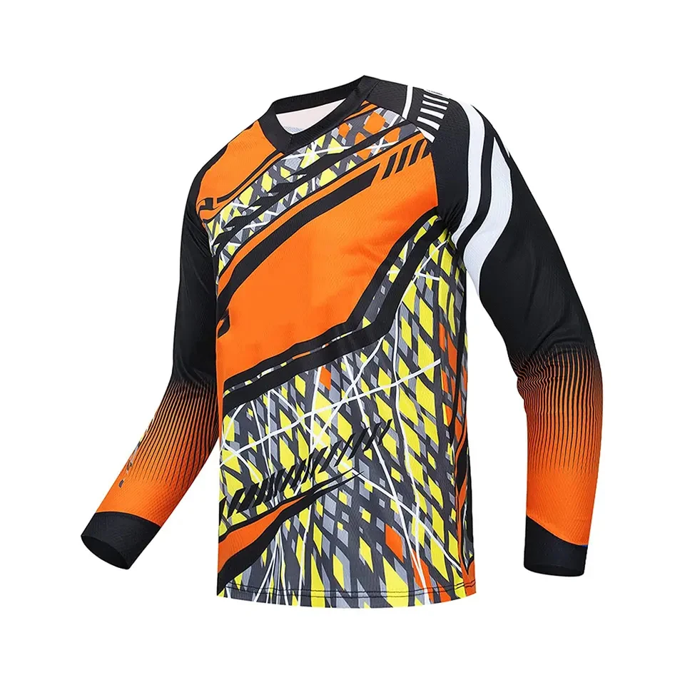 Anti-ultraviolet Quick-drying Breathable V-neck Long-sleeved Fishing Shirt Quick-drying Digital Printing Fishing Suit