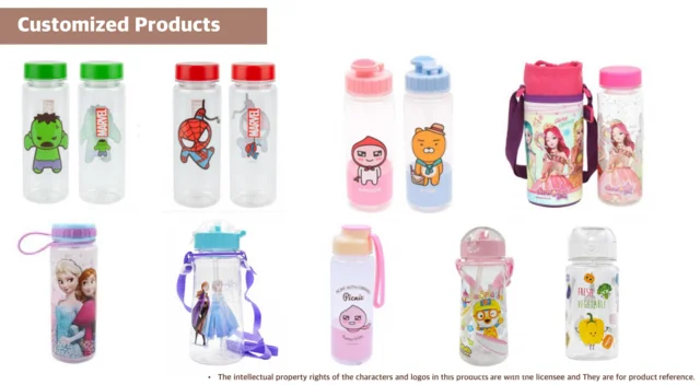 650 Ml BPA Free Custom Plastic Hydrogen Rich Water Alkaline Water Bottle with Filter Strap Accessories OEM Customized Anti