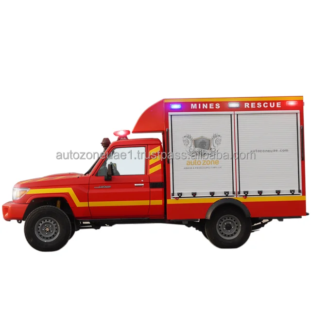 Brand New High Quality 4x4 Diesel-Fueled Mining Vehicle for Mines Rescue Operations