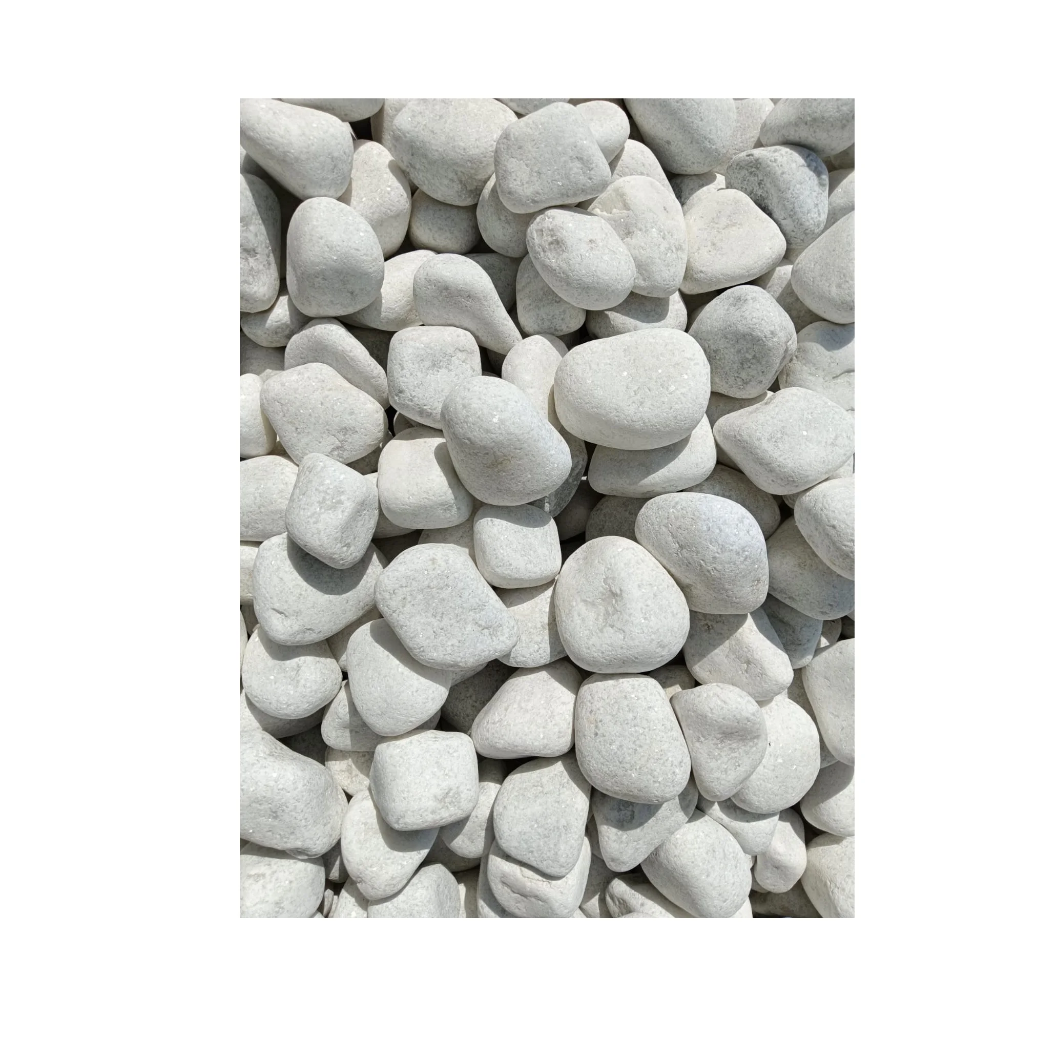 Bestselling Popular Pick Marble Pebbles Natural Stone for Home Office and Garden Decoration Open for Export Sales