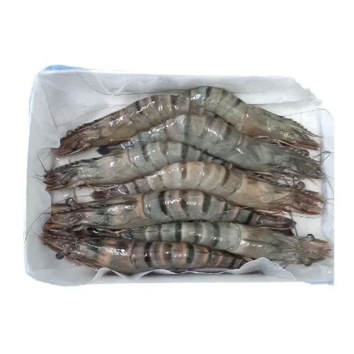 Креветки, Черные Тигровые креветки, замороженные красные креветки, сырые очищенные дикие креветки, охлажденные морепродукты