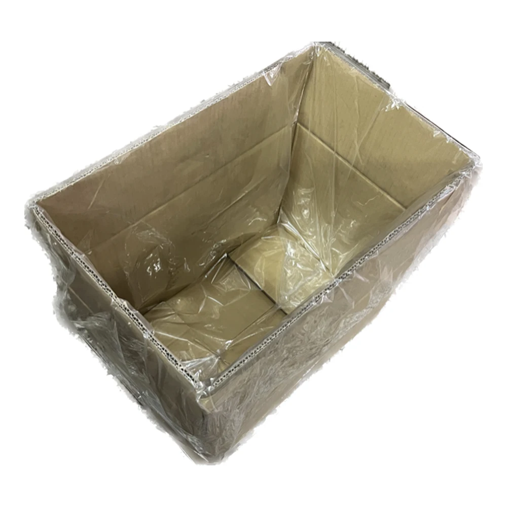 Gusseted poly bag