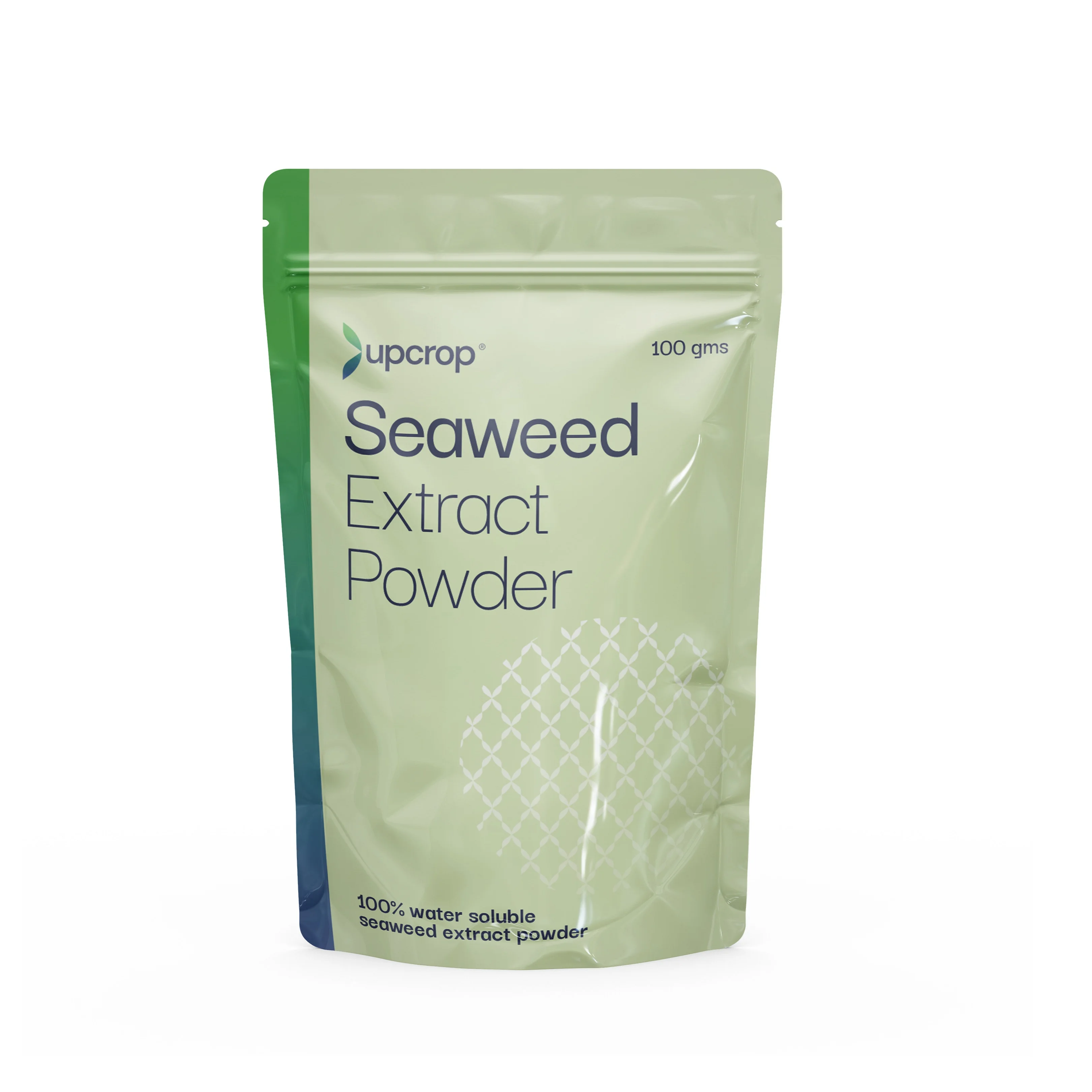 100% Pure Seaweed Extract Powder Organic Fertilizer  Water Soluble ( 100 GM Standing Pouch ) Available At Low Price