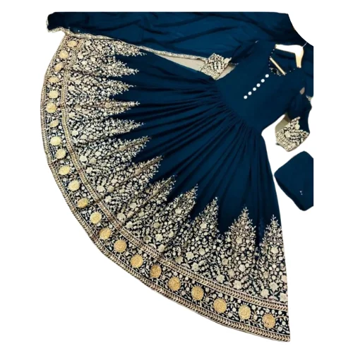 Hot Selling New Designs Ready to Wear Indian Anarkali Dresses For Women Pakistani Designer Punjabi Suits Heavy Embroidery Adults