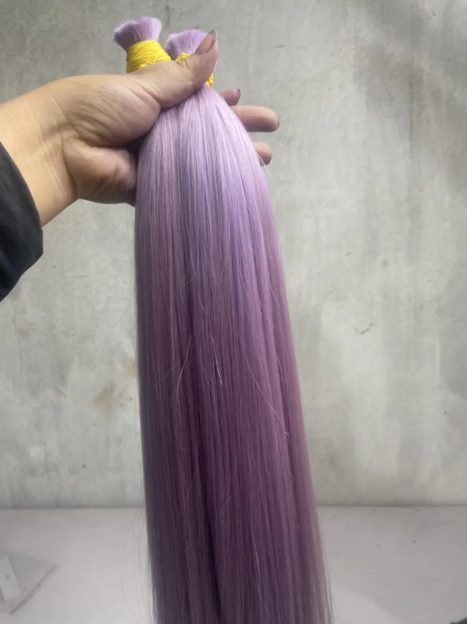 100% Human Raw Indian & Vietnamese Hair Bundle Super Smooth Straight Bone Row without Tangles Waves & Curls Style