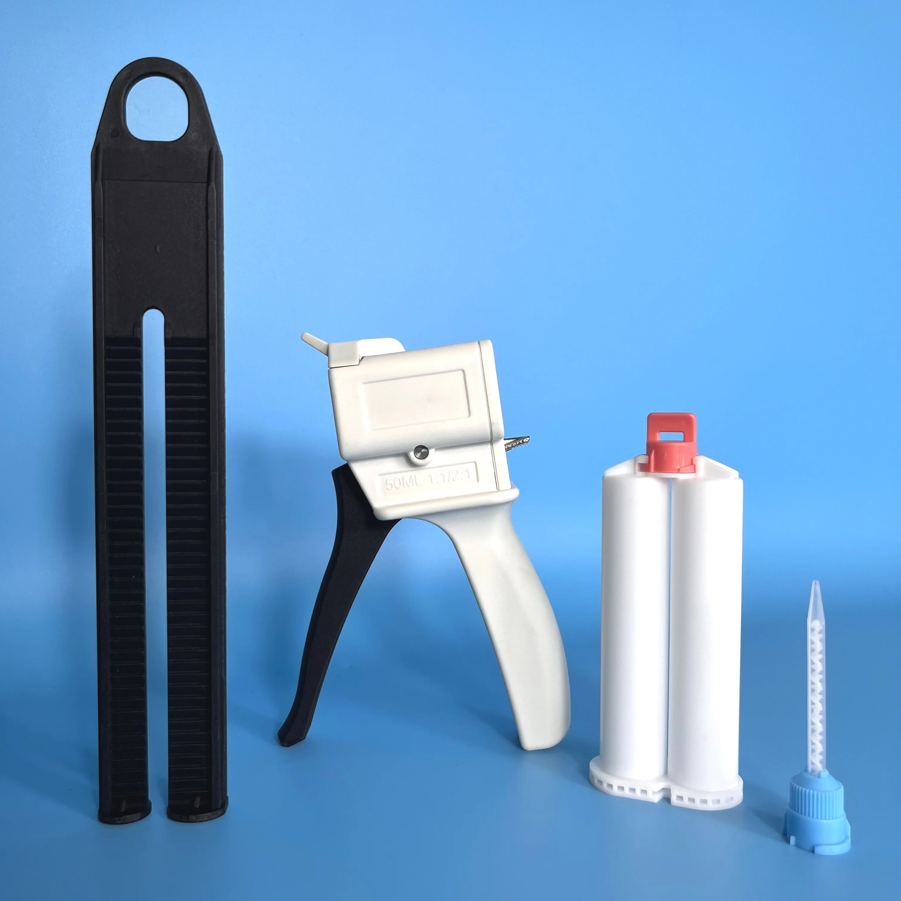 50ml 1:1 2:1 10:1 two component silicone adhesive Mini Portable Construction Tools dispenser Caulking Gun