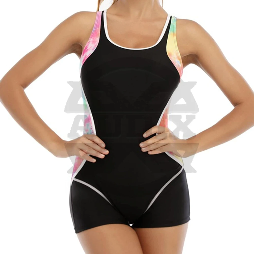Athletic Women One-Piece Zoot Suit Rowing Suit Wetsuit Short Romper Jumpsuit  In Unique Quality And Style
