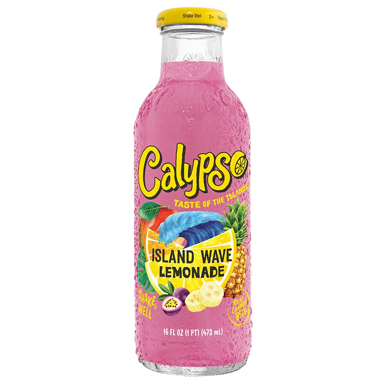 Buy Calypso Drinks 473ML Lemonade / Best Selling Soda Drink Calypso / Calypso All Natural Flavors Lemonade Drink /