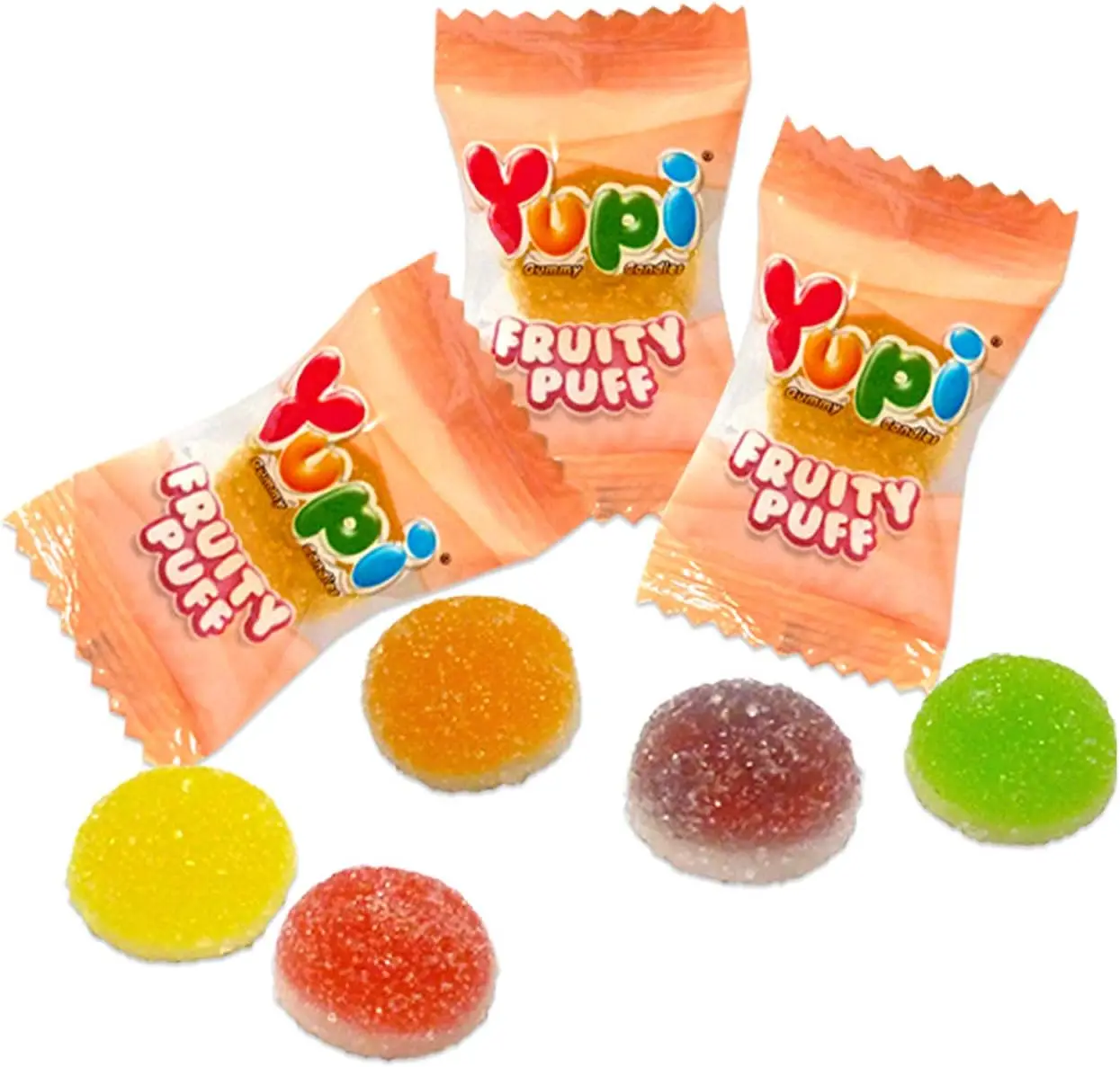 Wholesale Jelly Candy Gummy Fruity Candy Yu Pi Fruity Jelly Gummy Chewing Candy