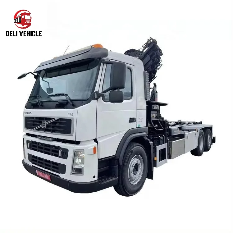 Хорошее состояние б/у трактор для VOLVO FM400 6x2 прицеп