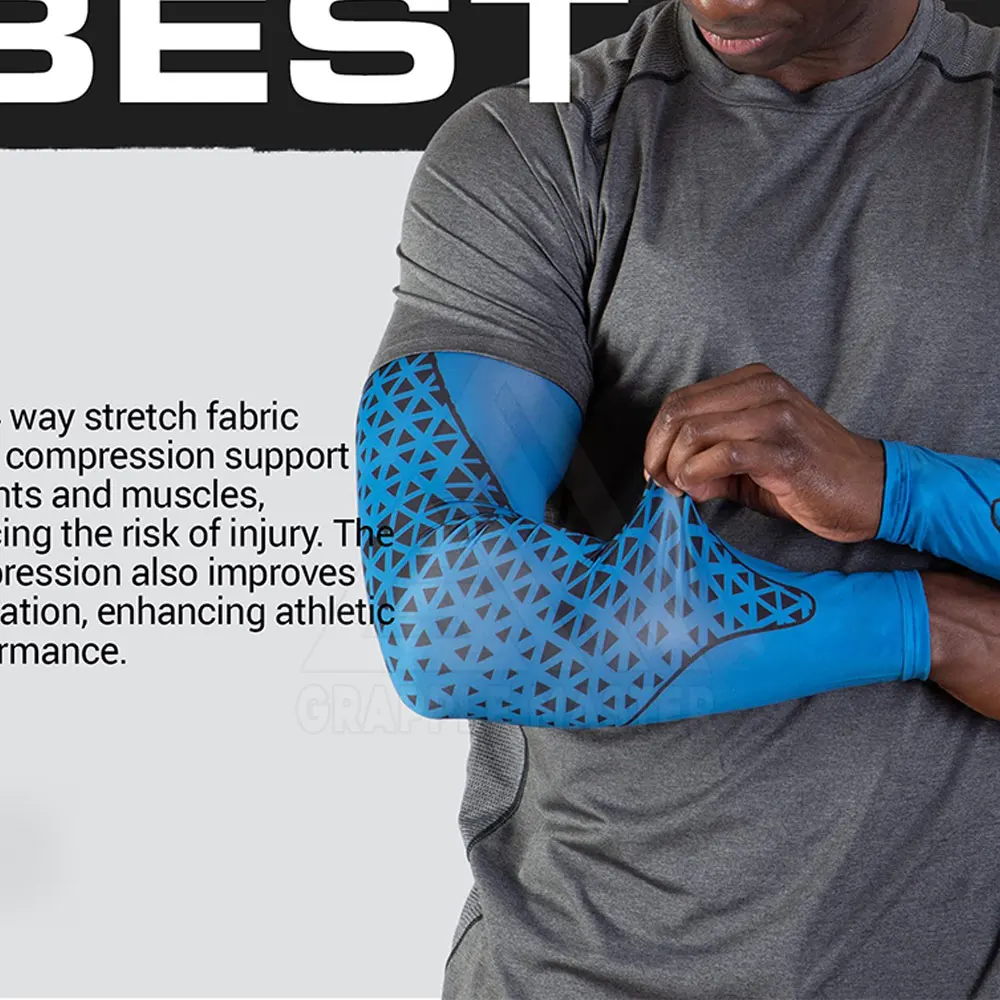 High Quality Latest Design Arm Sleeves Breathable Lightweight Arm Sleeves New Style 2024 Arm Sleeves