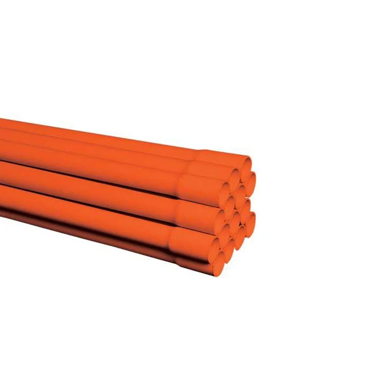 Best Seller Orange Coating Galvanized Iron Conduit Tube Size 3/4 Inch 3.81 Meter Variety Lengths and Diameters