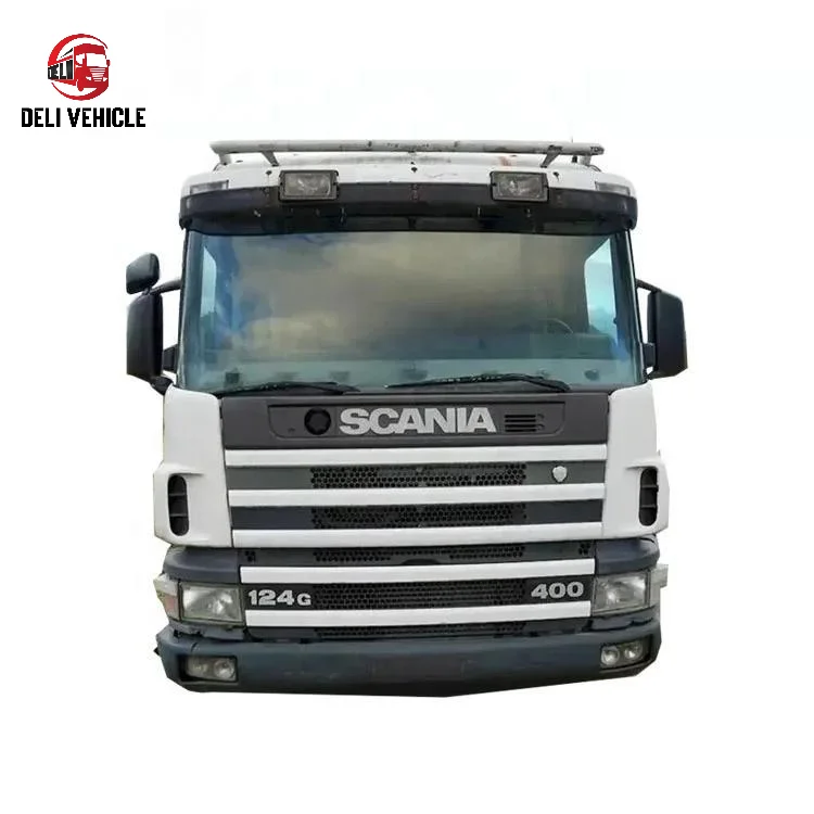Second hand  6x2 360HP Truck for SCANIA  P124  Used Trailer Truck