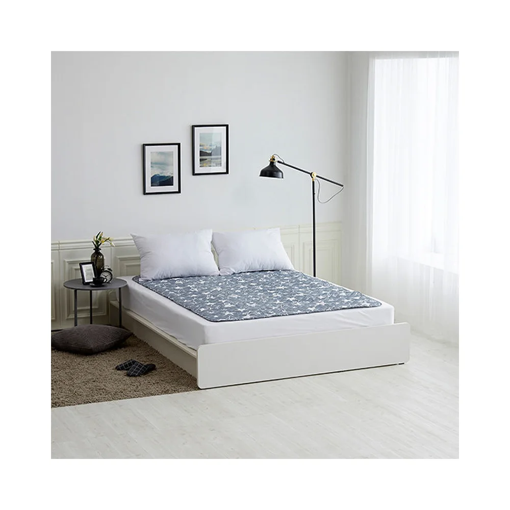 [HanilMedical] Electric heating blanket Milky Grey Star Large Size Easy to clean Best Selling Good Product