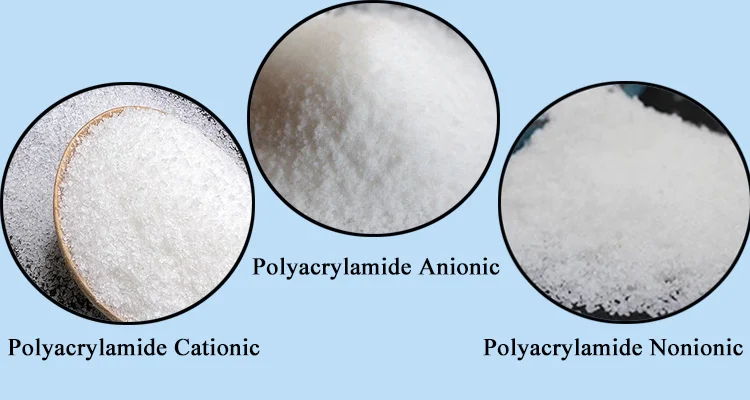 water treatment coagulant manufacturer anoinic cantion nonionic polyacrylamide pam