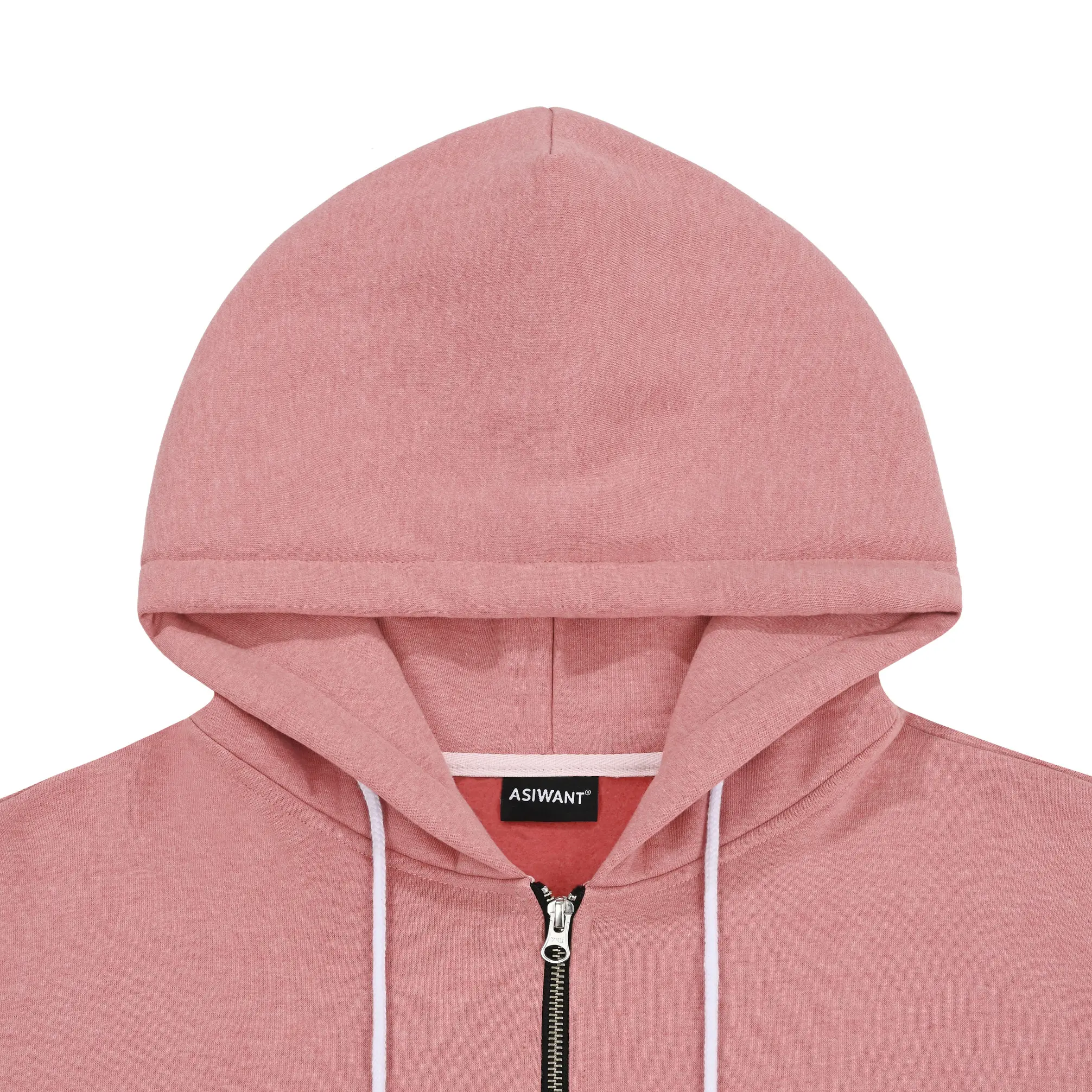 Trending products 2024 new arrivals wholesale clothes ASIWANT AIW LOGO ZIP-UP JACKET PINK M|L|XL Korean fashion