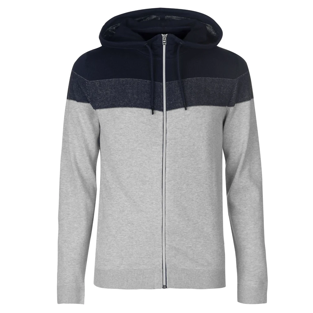 Two tone Oversize Zip Up Hoodie Wholesale Men Streetwear Zip Up Hoodie Custom Full Face Zipper Up Hoodie Men Winter Cloths