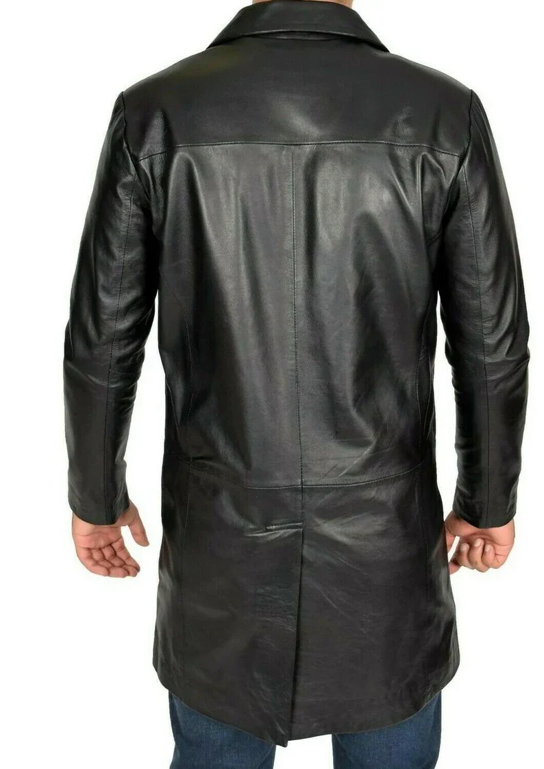 2022/2023 Pakistan leather Coat for men Real Leather Custom Coat with Long Winter Warm Coat Manufactured By Hasnain Products