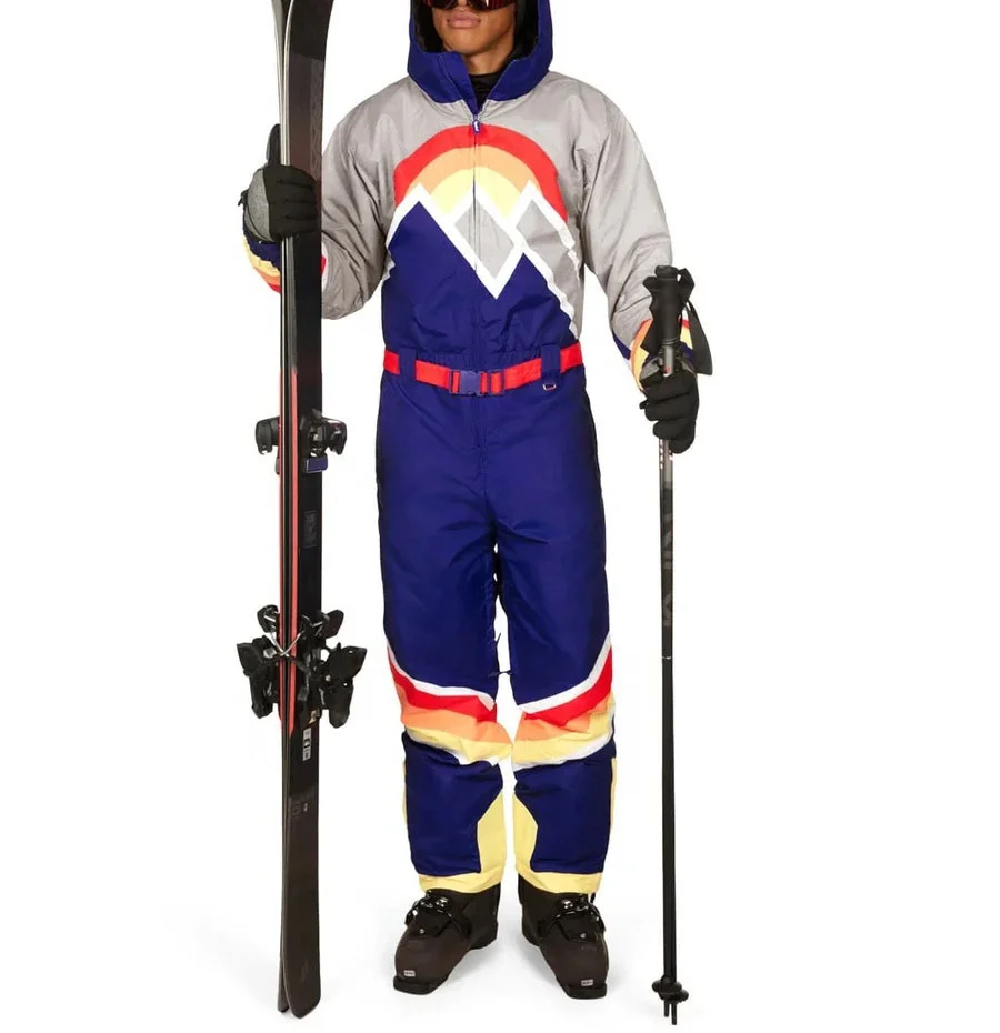 Wholesale Men Women Warm Snow Skiing Suit Sets Outdoor Sports Ski Jacket and Ski Trousers for snowboarding