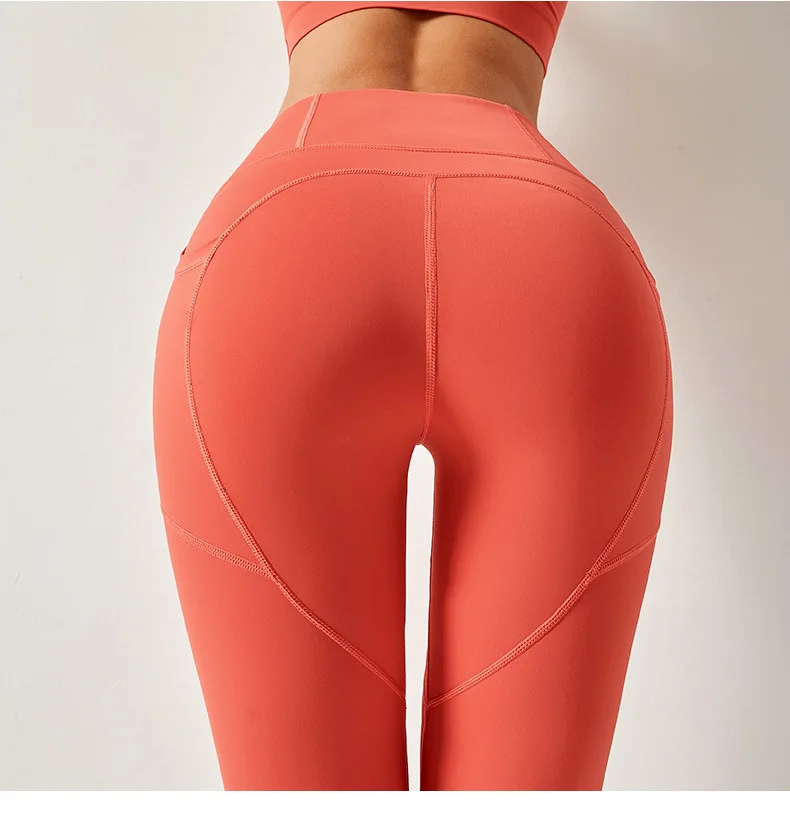 Lulu плюс размеры для женщин тренажерный зал фитнеса с высокой талией большой эффектом подтяжки ягодиц и детей постарше комплект леггинсами приседания-доказательство пуш-ап йога брюки карманами плетеным кружевом