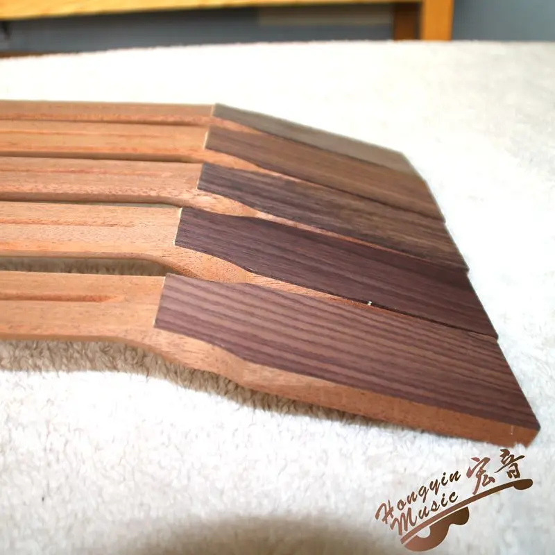 MT Folk Guitar African Mahogany Neck 650mm String Length Swallowtail Headstock Handle Guitar Accessories Materials