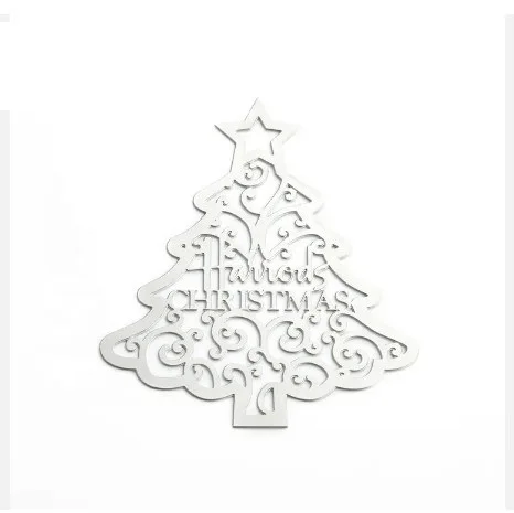Christmas Party Background Decoration Hanging Snowflakes Christmas Tree Arrangement Pendant Decoration
