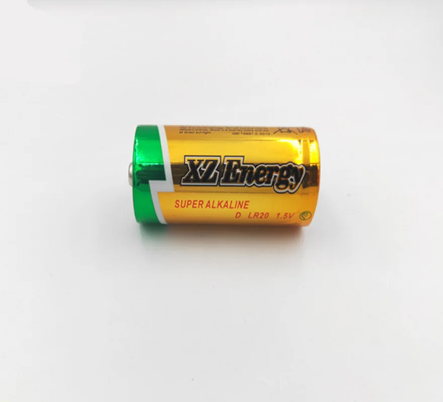 D Type 1.5V D Size R20 UM1 Carbon Zinc Alkaline Dry Battery for Flash light