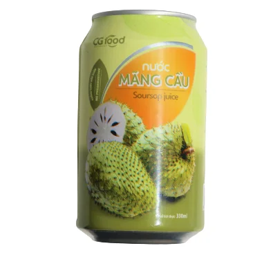 Лучший полезный 330 мл консервированный фруктовый сок Soursop-100% натуральный органический продукт
