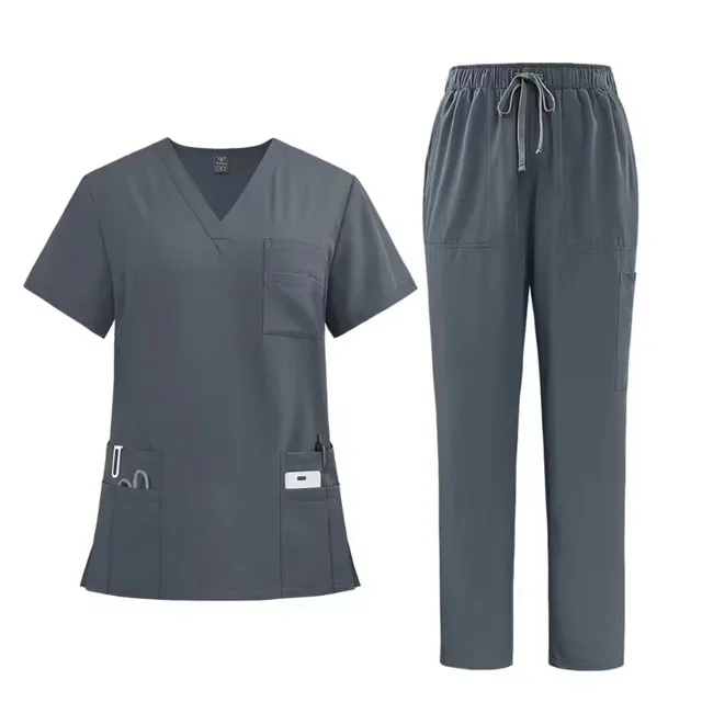 Custom Name Personalized Scrub Uniforms Tailored Medical Apparel for Healthcare Professionals Stylish & Comfortable Fit