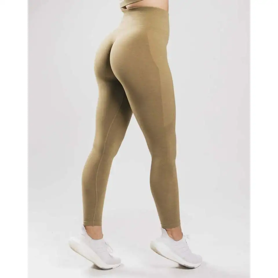 comfortable gym yoga tights leggings peach hip sports butt lift v cut leggings workout gym yoga pants breathable fabric