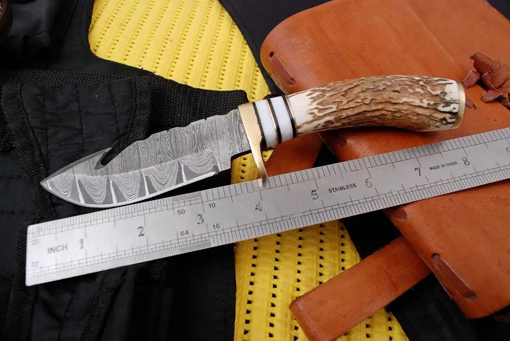 Custom Handmade Fixed Blade Knife Leather Sheath Covers High quality Knife  Chef Knife