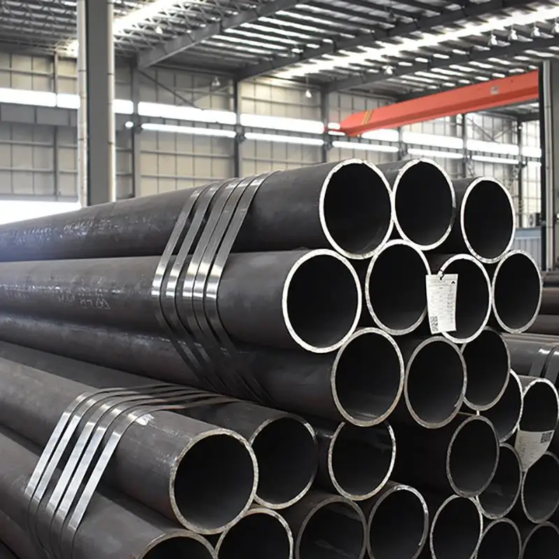 Factory Wholesale ASTM A106/A333/ A53 Carbon Steel Pipes Seamless Galvanized Line Pipe Thick Wall Seamless Steel pipe for Gas