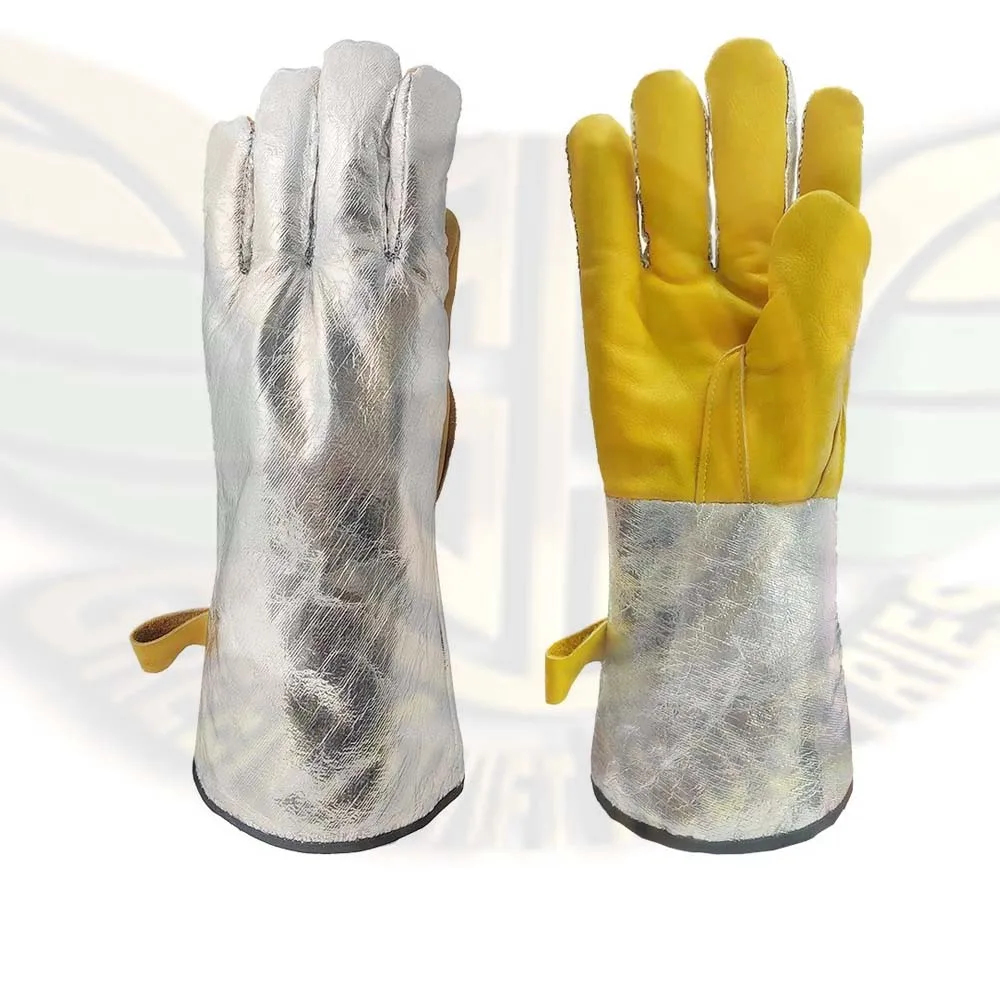 New Custom Working Protection Gloves Mechanic Leather Work Gloves efficiently EFFICIENTLY PRODUCED ONLY GREEN SWIFT INDUSTRIES