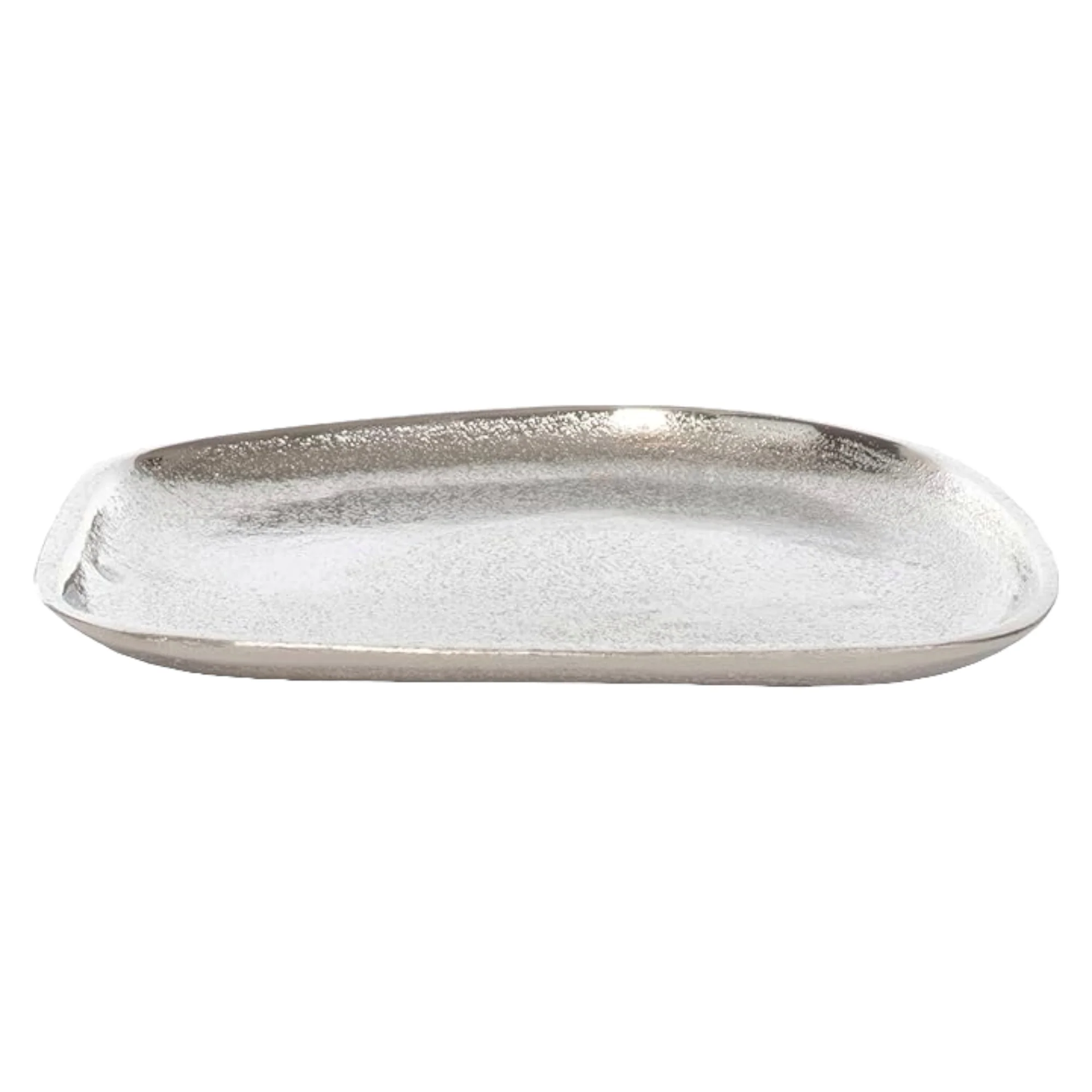 Affordable Plain Silver Aluminium Tray For Table Decoration Wedding Restaurant Hotel Home in Low Price