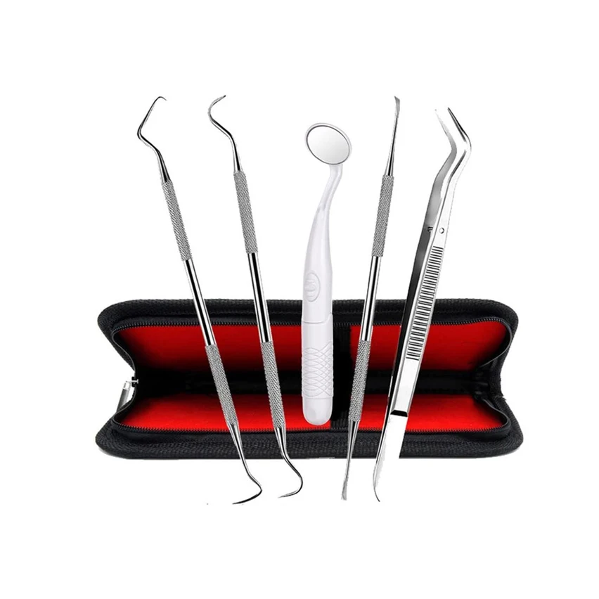 5 Pice Top Quality Dental Tools Set Dentist Hygiene Instruments Kit Including Dental Mirror Dental Instruments Manufacturer
