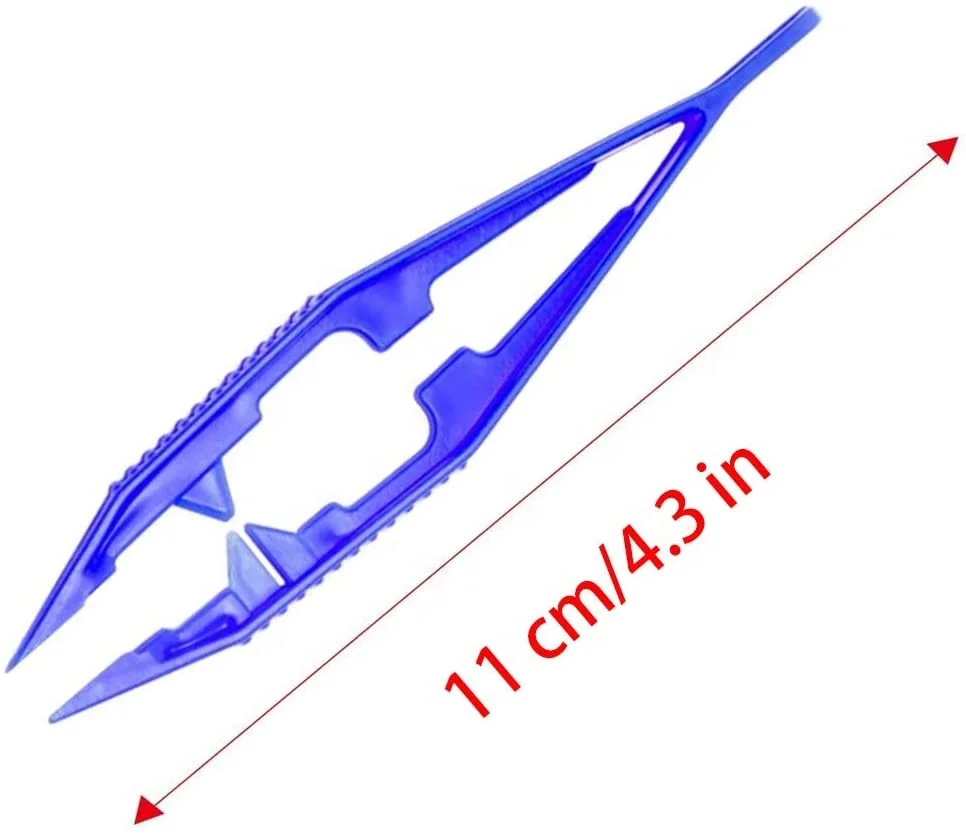 Disposable Surgical Medical Plastic Tweezers Forceps best quality in low price supplier from Sialkot Pakistan