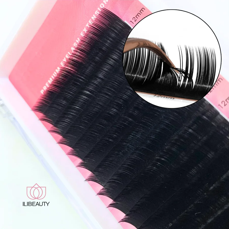 OEM/ODM Individual Soft Faux Mink Classic Eyelash Extensions Handmade Classic Eyelash Extension Manufacturing Service