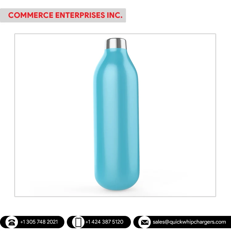 Bulk Distributor Selling Kitchen Tools & Gadgets 10 x 9g Pack of Blue Color Miami Magic Whipped Cream Charger